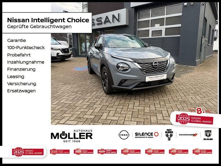 Ceramic grey Gebraucht 2023 Nissan Juke N-Connecta SUV | 20.490 € (Guter Preis) - Bild 1/4
