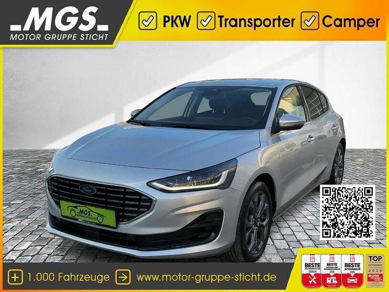 Moondust silver metallic Gebraucht 2024 Ford Focus Titanium Limousine | 24.990 € (Guter Preis) - Bild 1/4