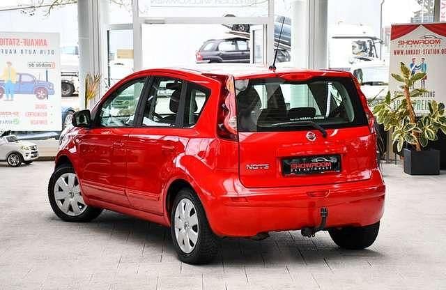 Gebraucht Nissan Note Acenta 110 PS (80 kW) 2009 Rot Van / Kleinbus