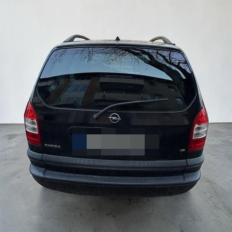 Gebraucht Opel Zafira Elegance 125 PS (91 kW) 2004 Schwarz Van / Kleinbus