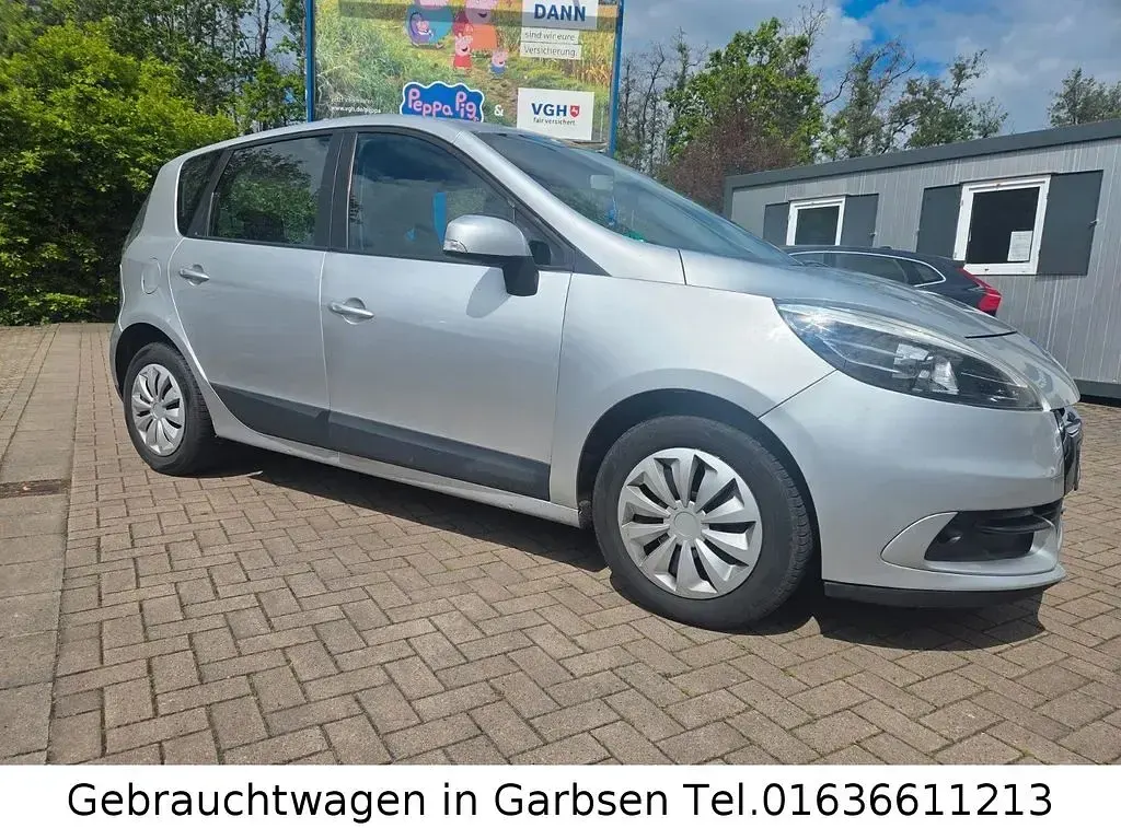 Gebraucht Renault Scénic III Dynamique 110 PS (80 kW) 2012 Silber Van / Kleinbus