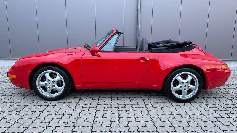 Gebraucht Porsche 911 Carrera Cabriolet 272 PS (200 kW) 1995 Rot Cabrio
