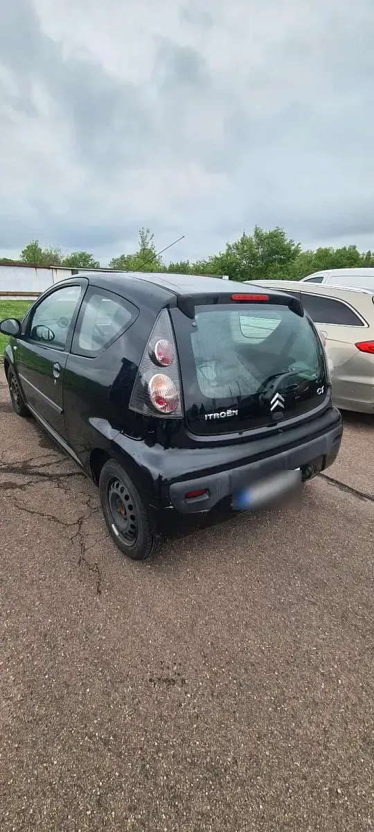 Gebraucht Citroën C1 68 PS (50 kW) 2008 Schwarz Kleinwagen