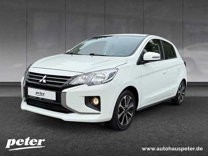 Gebraucht Mitsubishi Space Star 80 PS (58 kW) 2021 Weiß Limousine