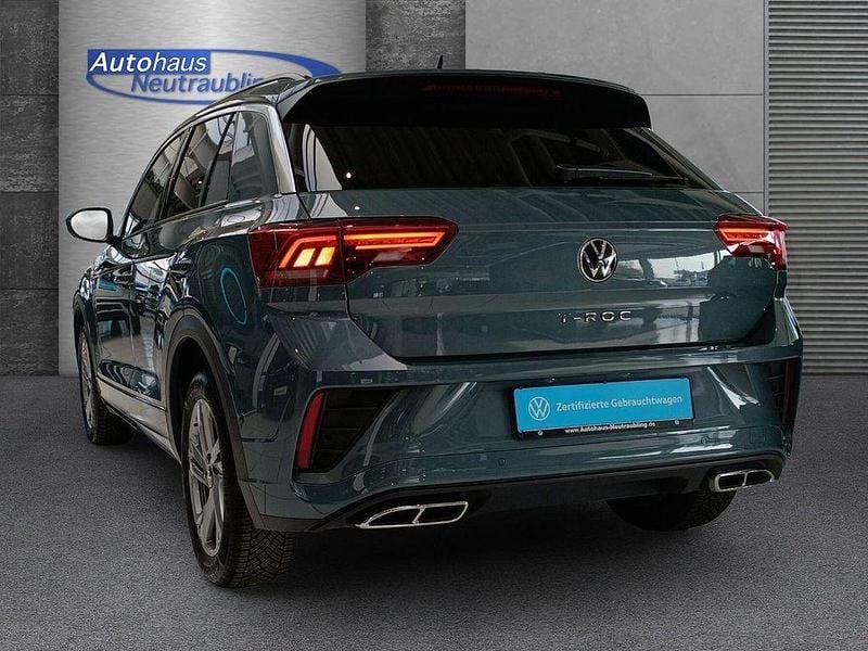 Gebraucht VW T-Roc R-line 150 PS (110 kW) 2025 (blau) petroleum blue SUV