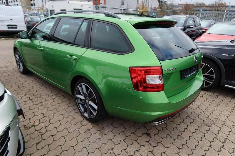 Gebraucht Skoda Octavia RS 184 PS (135 kW) 2015 Grün Kombi