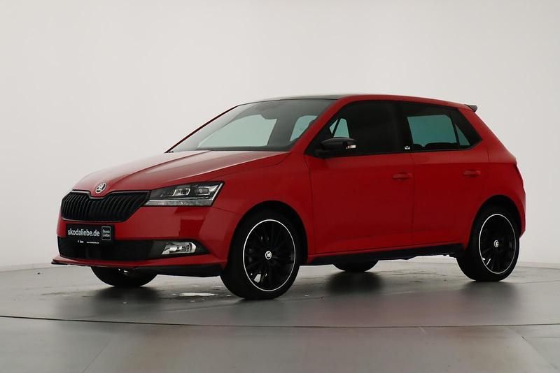 Rot Gebraucht 2021 Skoda Fabia Monte Carlo Kleinwagen | 14.889 € (Superpreis) - Bild 1/4