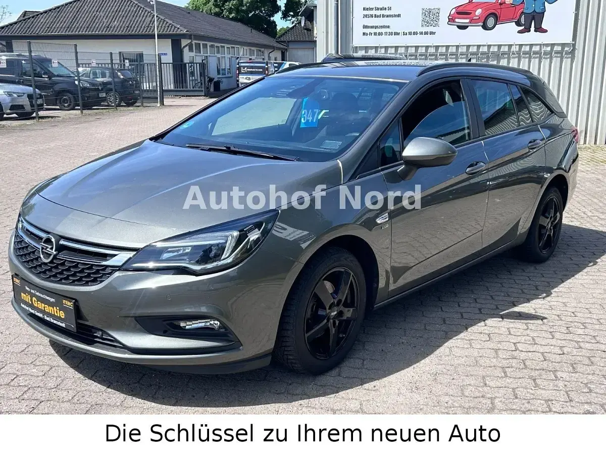 Gebraucht Opel Astra 110 PS (80 kW) 2019 Grün Kombi
