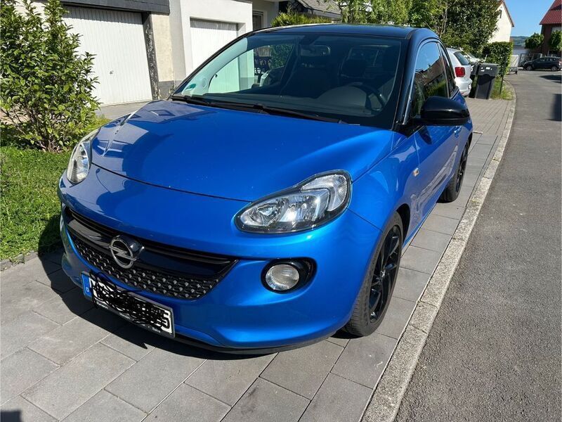Blau Gebraucht 2019 Opel Adam Edition Kleinwagen | 10.400 € (Fairer Preis) - Bild 1/4