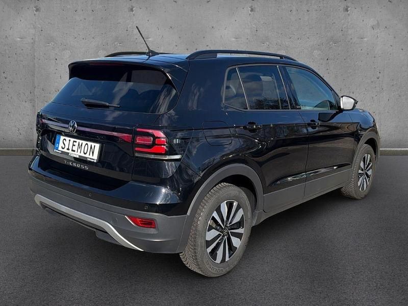 Gebraucht VW T-Cross Move 95 PS (69 kW) 2023 Schwarz SUV