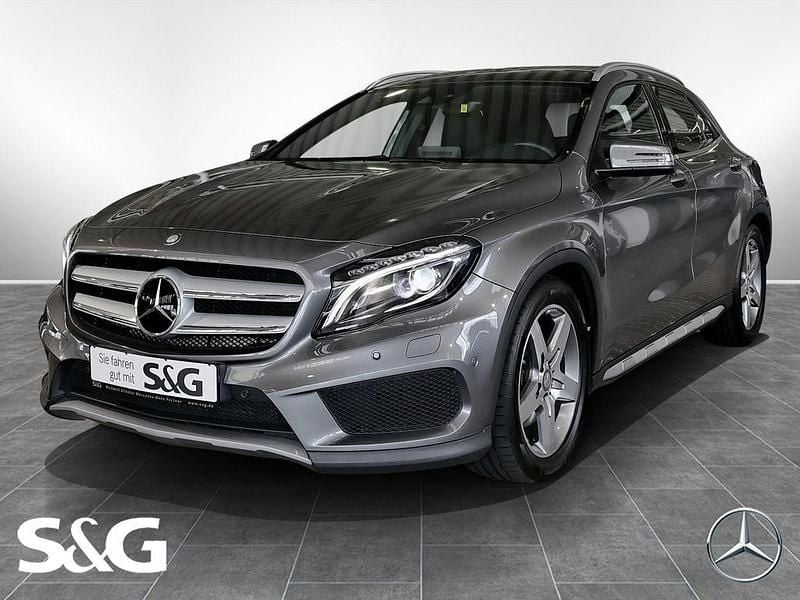 Metalliclack mountaingrau Gebraucht 2016 Mercedes GLA250 AMG SUV | 21.970 € (Fairer Preis) - Bild 1/4