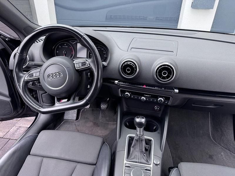 Gebraucht Audi A3 S-Line 150 PS (110 kW) 2015 Schwarz Limousine