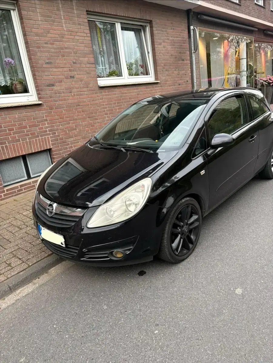 Gebraucht Opel Corsa 80 PS (58 kW) 2007 Schwarz Kleinwagen