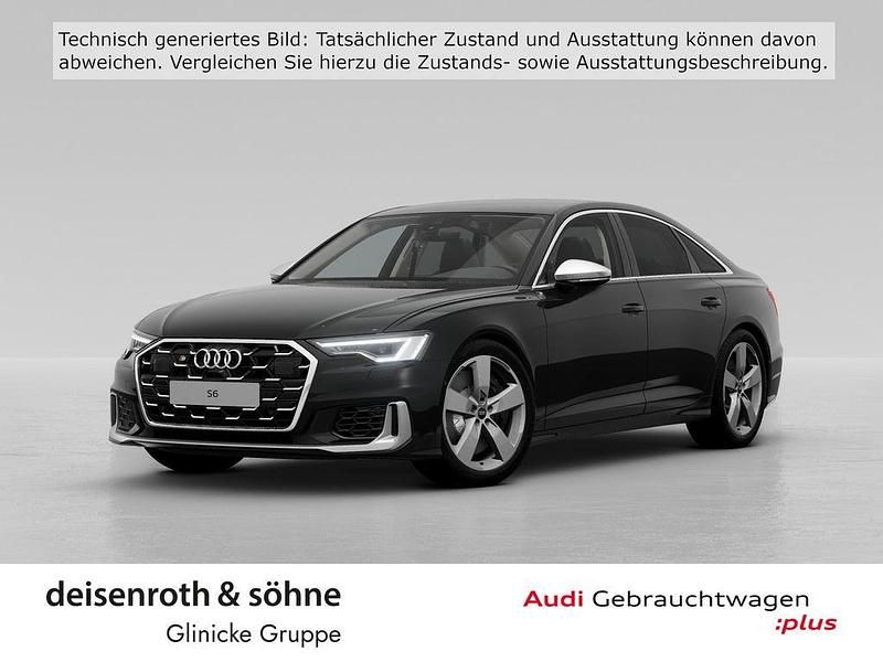 Brillantschwarz Gebraucht 2024 Audi S6 Basis Limousine | 56.710 € (Superpreis) - Bild 1/4