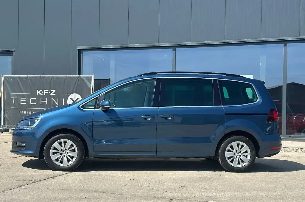 Gebraucht VW Sharan 150 PS (110 kW) 2017 Blau Van / Kleinbus
