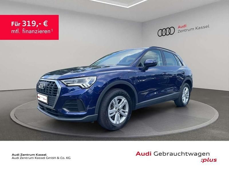 Navarrablau metallic Gebraucht 2021 Audi Q3 Design SUV | 27.490 € (Fairer Preis) - Bild 1/3