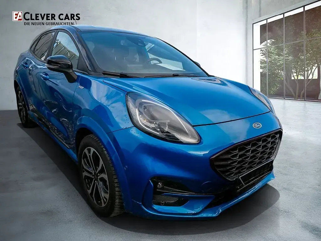 Gebraucht Ford Puma ST-Line 125 PS (91 kW) 2021 Blau SUV