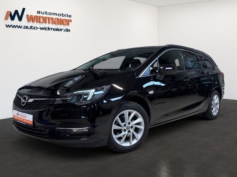Onyx schwarz Gebraucht 2022 Opel Astra Elegance Kombi | 15.990 € (Fairer Preis) - Bild 1/4