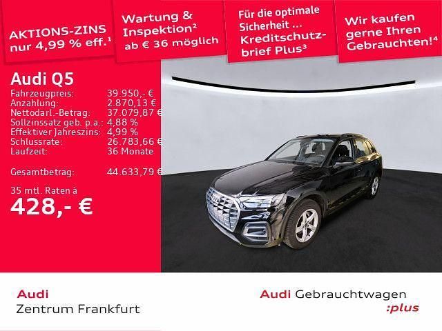 Gebraucht Audi Q5 Basis 204 PS (150 kW) 2024 Brillantschwarz SUV