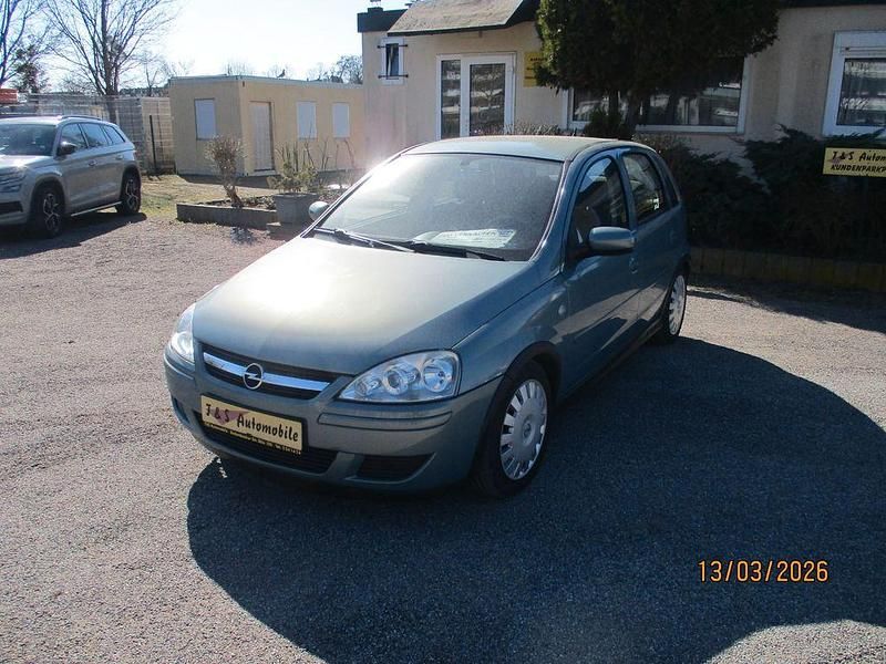 Gebraucht Opel Corsa Basis 80 PS (58 kW) 2006 Grün Kleinwagen