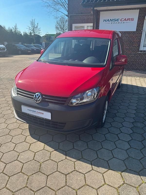 Gebraucht VW Caddy 86 PS (63 kW) 2014 Rot Van / Kleinbus