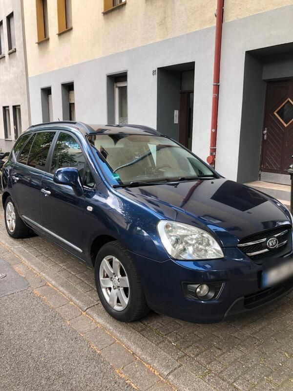 Blau Gebraucht 2009 Kia Carens Van / Kleinbus | 2.600 € - Bild 1/4