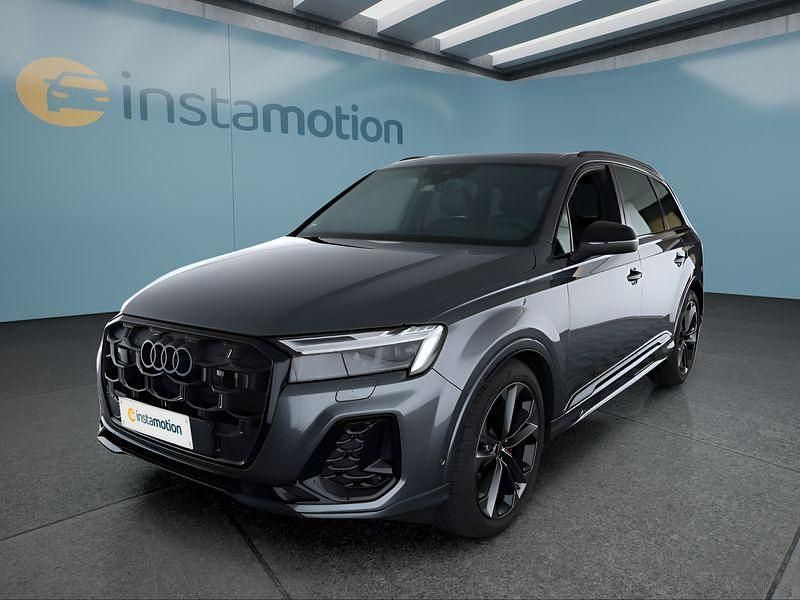 Grau Gebraucht 2024 Audi Q7 S-Line SUV | 75.799 € (Teuer) - Bild 1/4