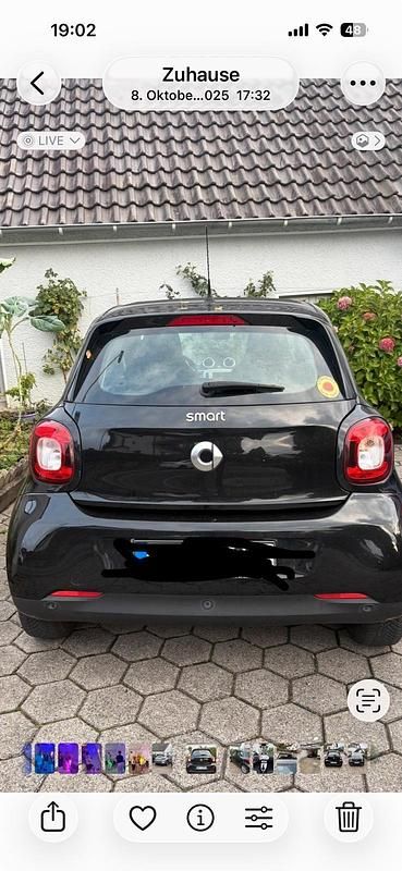 Gebraucht Smart ForTwo Cabrio Passion 71 PS (52 kW) 2015 Schwarz Cabrio