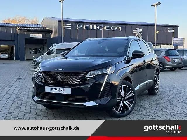 Lackierung schwarz perla nera/metallic klarlack Gebraucht 2022 Peugeot 3008 GT SUV | 30.490 € (Fairer Preis) - Bild 1/4