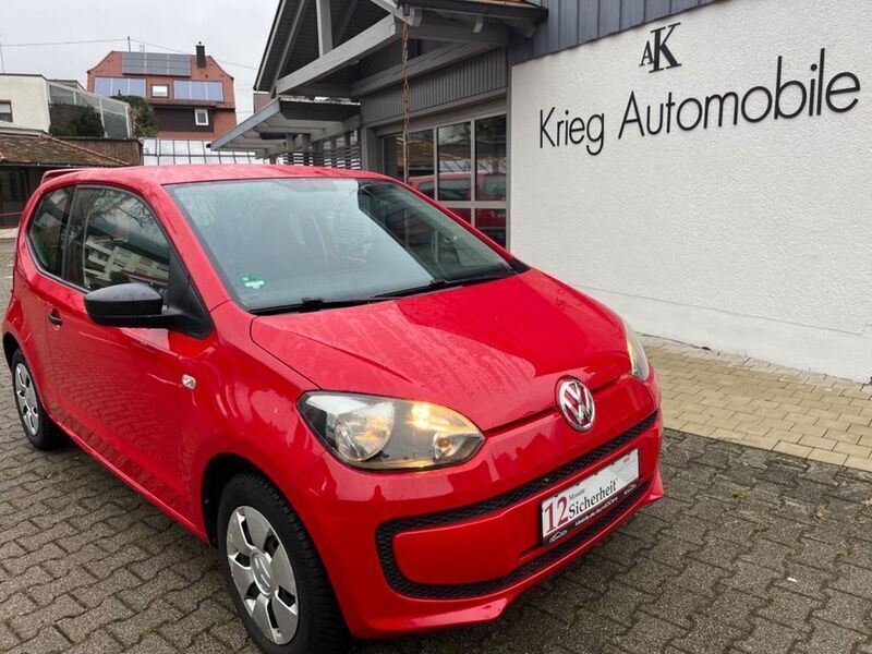 Rot Gebraucht 2015 VW up! take up! Kleinwagen | 5.190 € (Guter Preis) - Bild 1/4