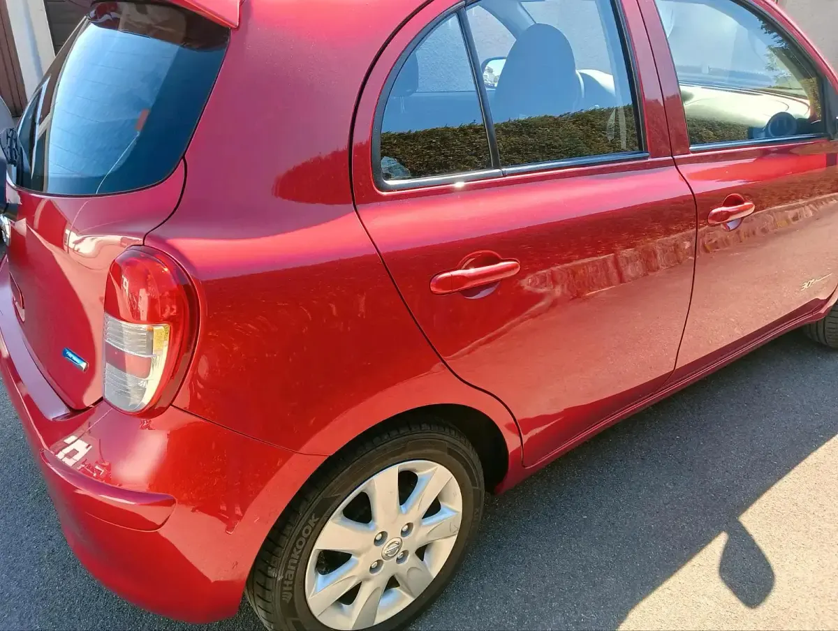 Gebraucht Nissan Micra 80 PS (58 kW) 2013 Rot Kleinwagen