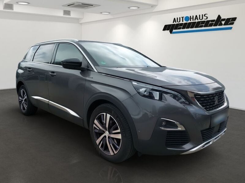 Gebraucht Peugeot 5008 GT-line 181 PS (133 kW) 2019 Lackierung platiniumgrau/meta Van / Kleinbus
