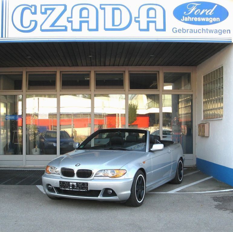 Titansilber metallic Gebraucht 2003 BMW 330 Cabriolet Performance Cabrio | 17.800 € (Teuer) - Bild 1/4