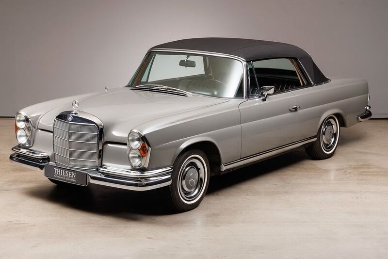 Grau Gebraucht 1967 Mercedes 250 SE Cabrio | 178.500 € - Bild 1/4