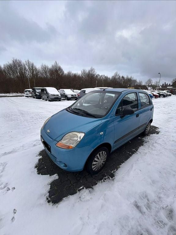 Blau Gebraucht 2009 Chevrolet Matiz Kleinwagen | 800 € (Guter Preis) - Bild 1/4