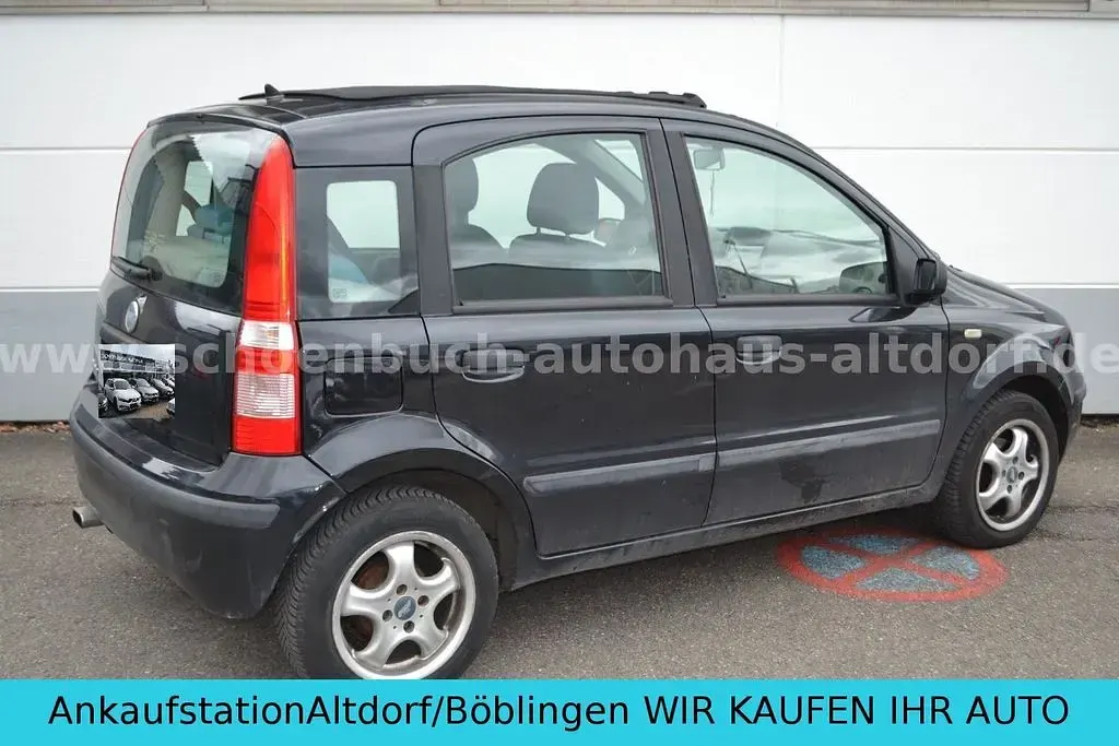 Gebraucht Fiat Panda Dynamic 60 PS (44 kW) 2004 Schwarz Kleinwagen