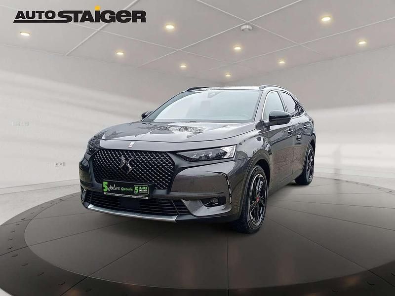 Gebraucht DS Automobiles DS7 Crossback Performance Line Plus 299 PS (219 kW) 2021 Lackierung platiniumgrau/meta SUV