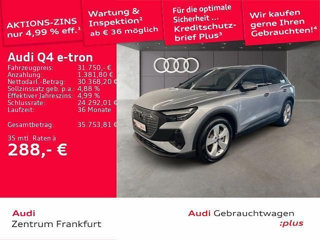 Gebraucht Audi Q4 e-tron Ambiente 150 kW (204 PS) 2023 Florettsilber metallic SUV
