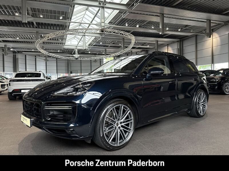 Blau Gebraucht 2022 Porsche Cayenne Turbo SUV | 115.890 € - Bild 1/2