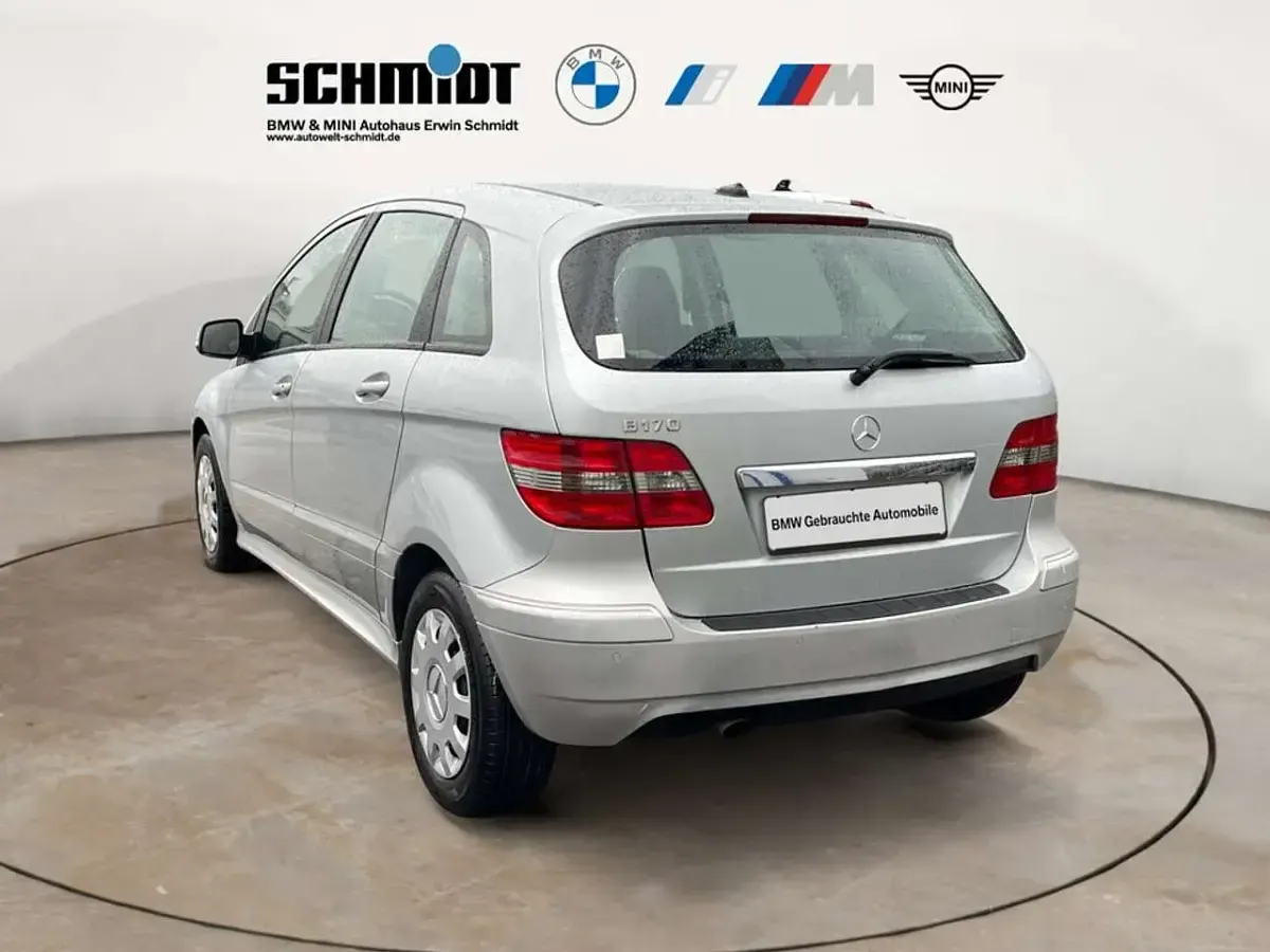 Gebraucht Mercedes B170 116 PS (85 kW) 2008 Polarsilber metallic Van / Kleinbus