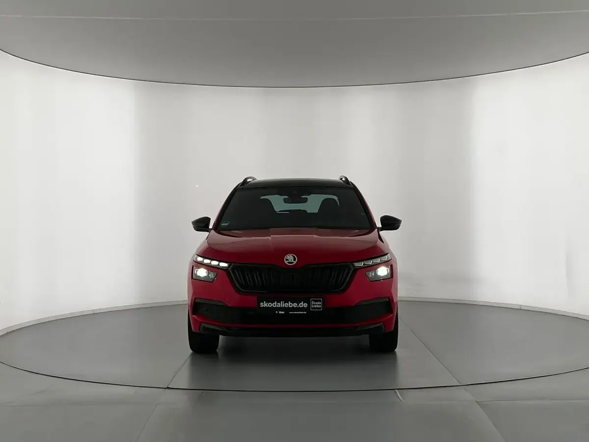 Gebraucht Skoda Kamiq Monte Carlo 110 PS (80 kW) 2022 Velvetrot metallic SUV