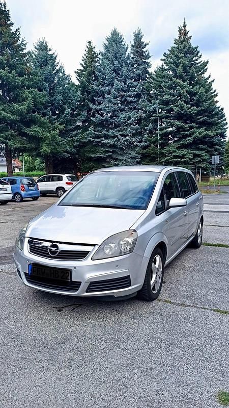Silber Gebraucht 2007 Opel Zafira Van / Kleinbus | 1.400 € (Teuer) - Bild 1/4