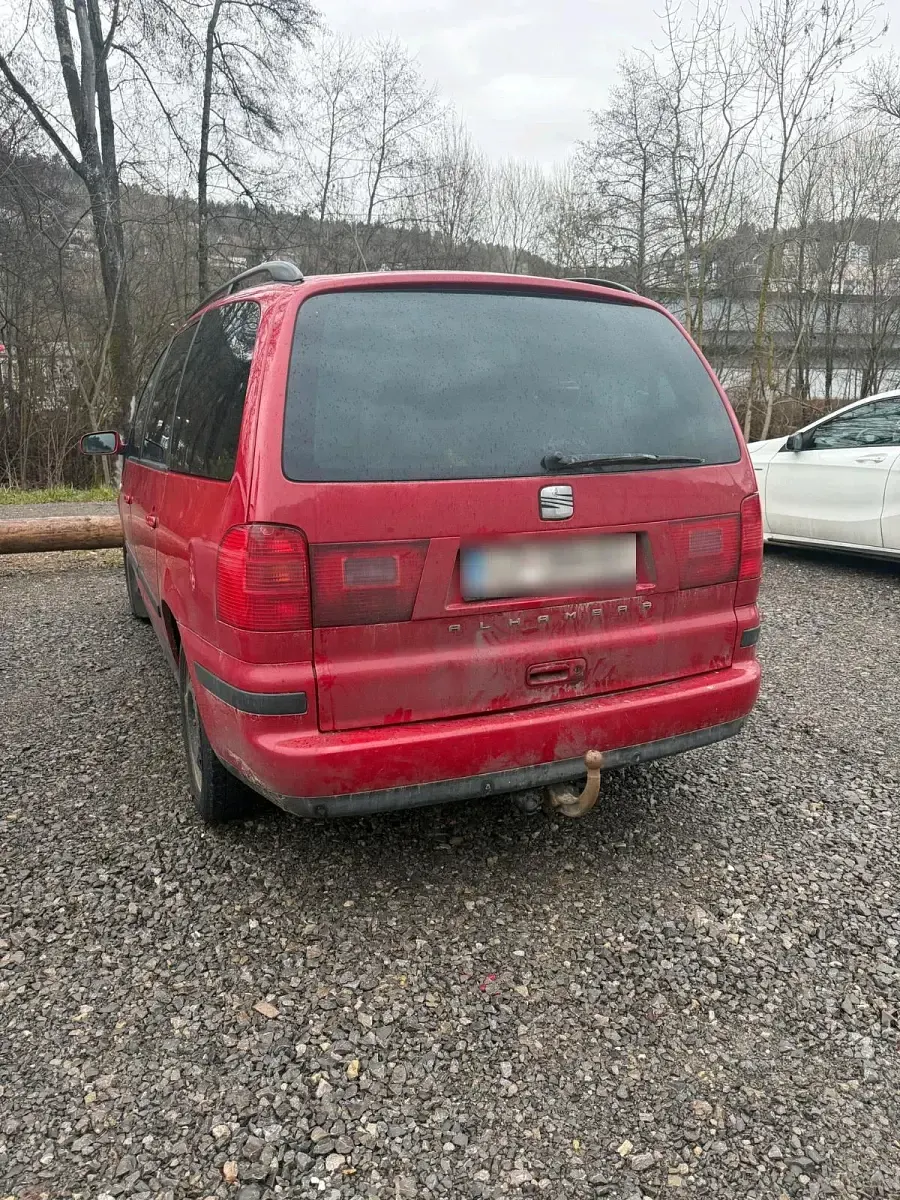 Brugt Seat Alhambra 116 HK (85 kW) 2008 Rød MPV