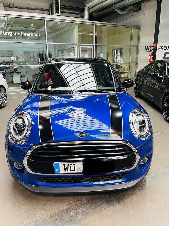 Blau Gebraucht 2021 Mini Cooper Kleinwagen | 19.300 € (Fairer Preis) - Bild 1/4