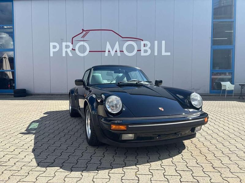 L700 schwarzuni Gebraucht 1988 Porsche 911 Turbo Cabriolet Cabrio | 285.000 € - Bild 1/4