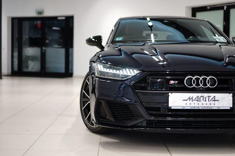Blau Gebraucht 2021 Audi S7 Sportback Sport Kleinwagen | 60.949 € (Fairer Preis) - Bild 1/4