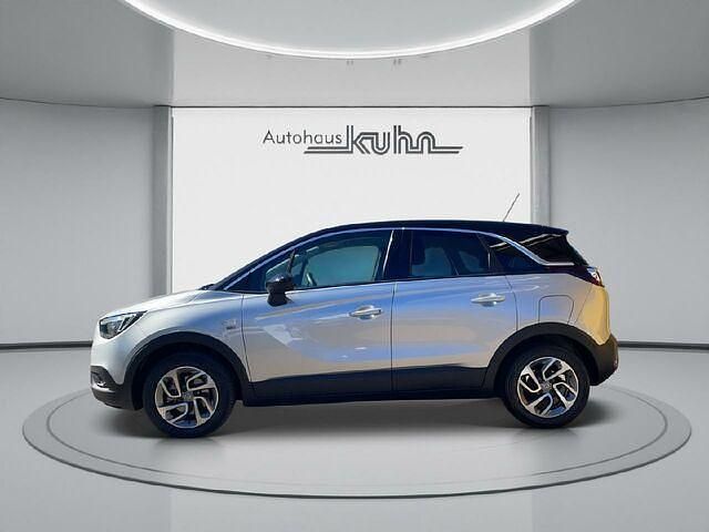 Gebraucht Opel Crossland X 110 PS (80 kW) 2019 Argon silber/ice silver (m2) SUV