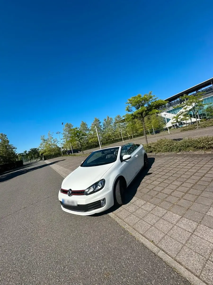 Gebraucht VW Golf Cabriolet GTI 210 PS (154 kW) 2012 Weiß Cabrio