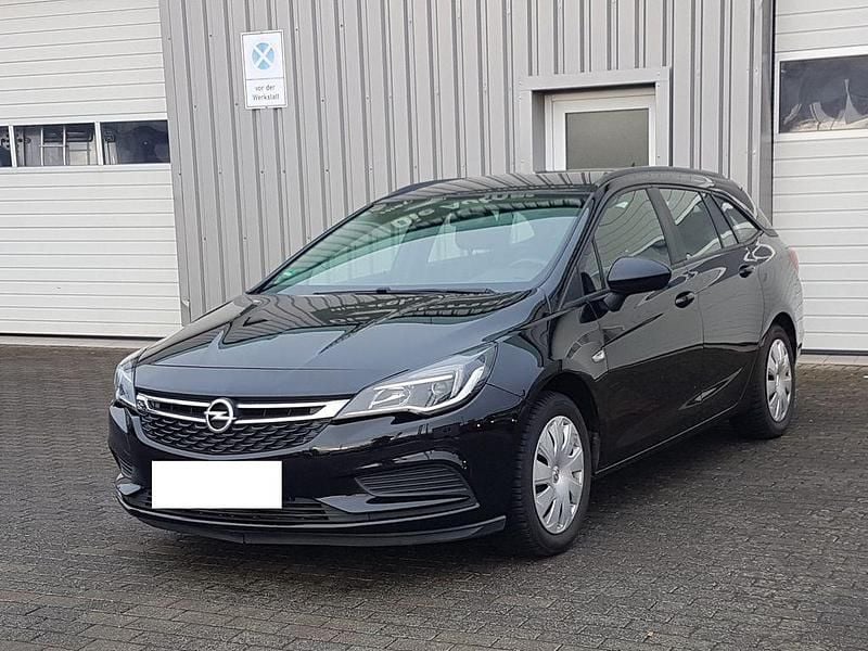 Gebraucht Opel Astra 110 PS (80 kW) 2019 Schwarz Kombi
