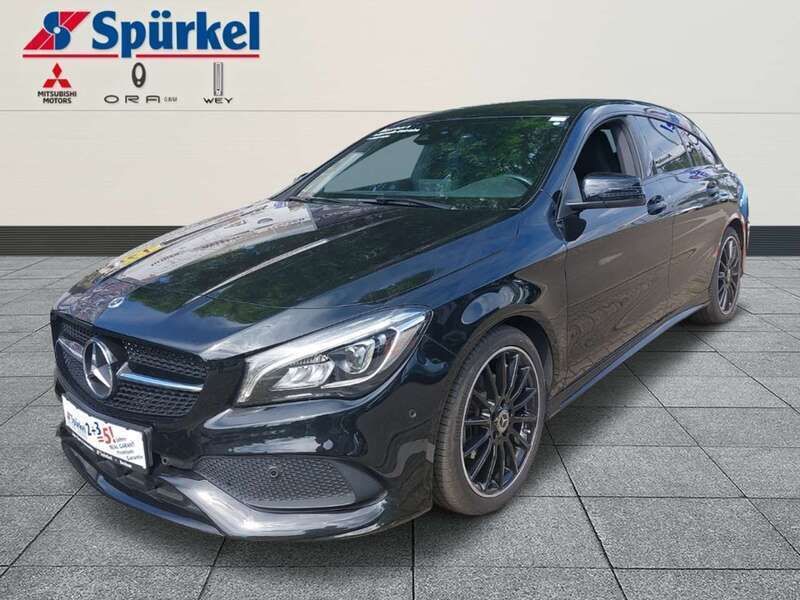 Kosmosschwarz Gebraucht 2018 Mercedes CLA200 AMG line Kombi | 22.680 € (Etwas zu teuer) - Bild 1/4